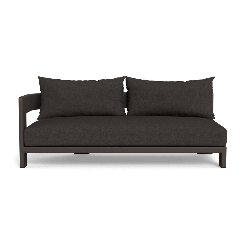 Victoria Aluminum 2 Seat 1 Arm Left