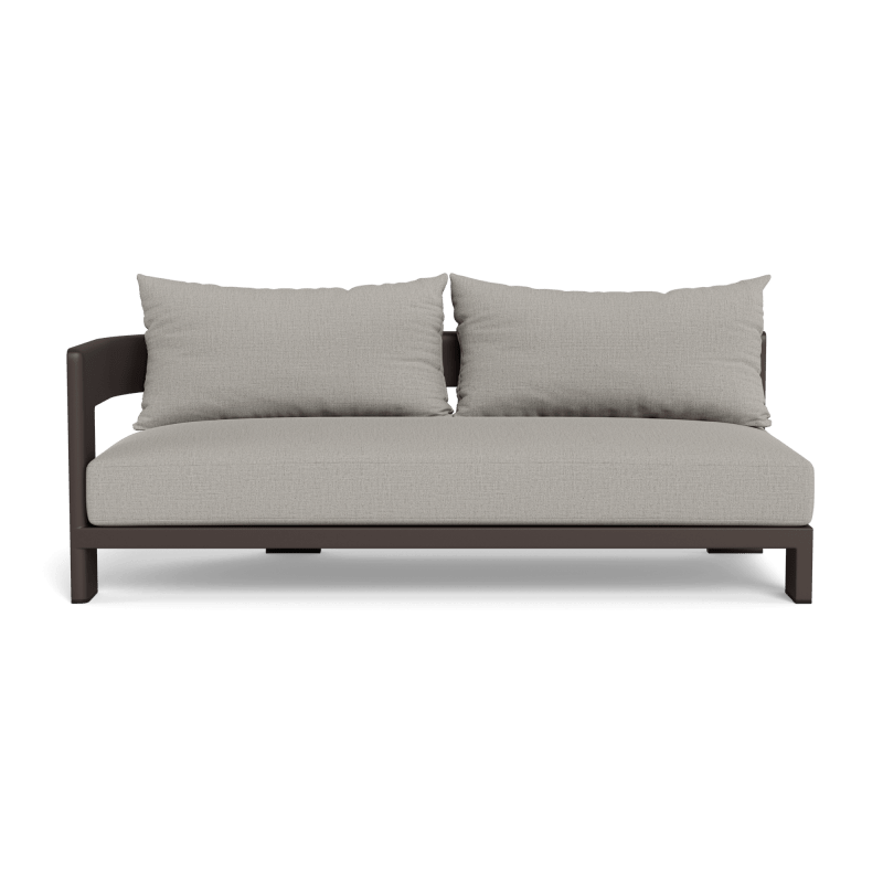 Victoria Aluminum 2 Seat 1 Arm Left