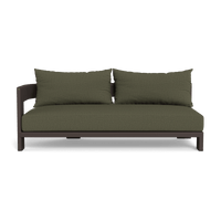 Victoria Aluminum 2 Seat 1 Arm Left