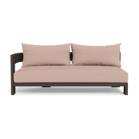 Victoria Aluminum 2 Seat 1 Arm Left
