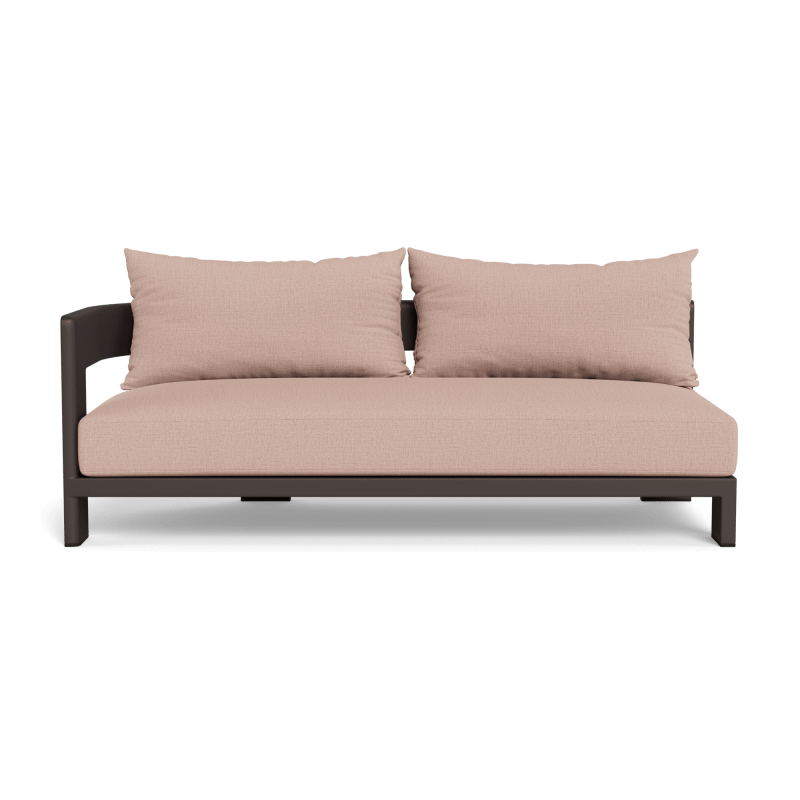 Victoria Aluminum 2 Seat 1 Arm Left