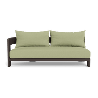Victoria Aluminum 2 Seat 1 Arm Left