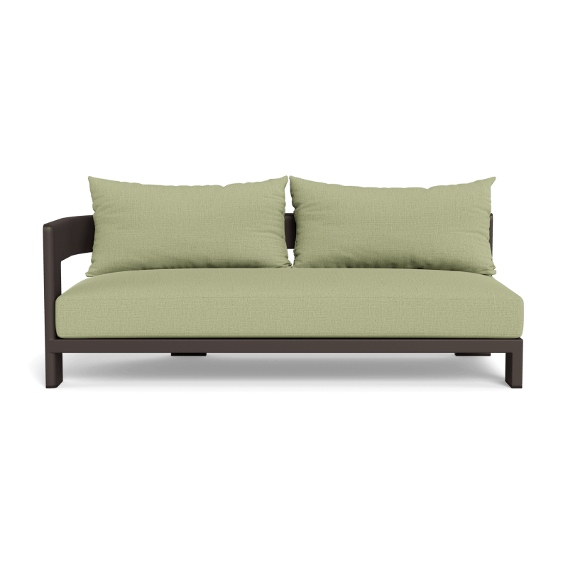 Victoria Aluminum 2 Seat 1 Arm Left