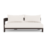 Victoria Aluminum 2 Seat 1 Arm Left