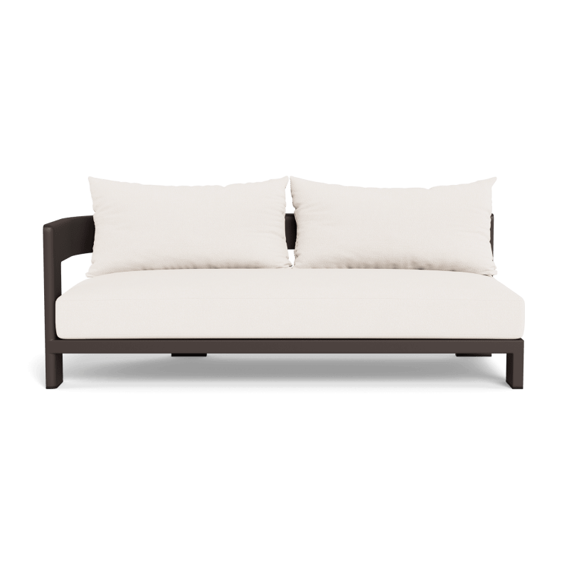 Victoria Aluminum 2 Seat 1 Arm Left