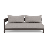 Victoria Aluminum 2 Seat 1 Arm Left