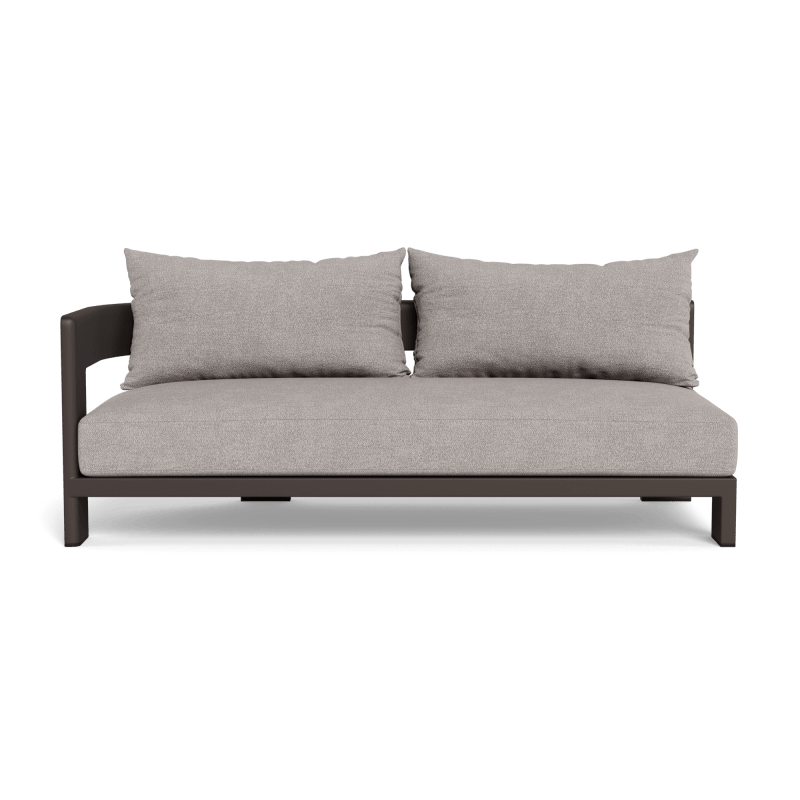Victoria Aluminum 2 Seat 1 Arm Left