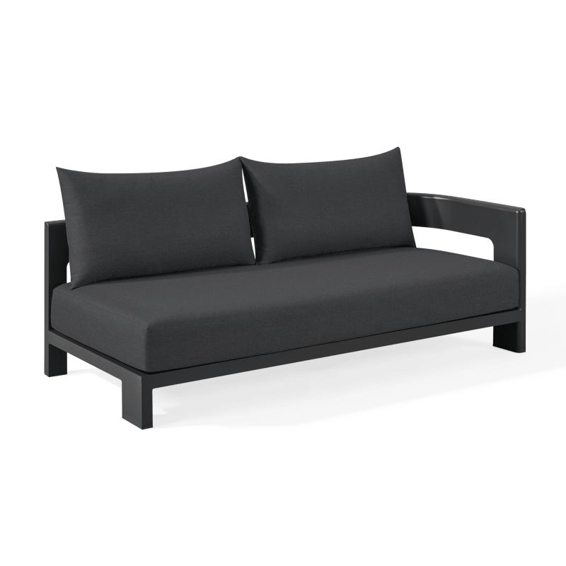 Victoria Aluminum 2 Seat 1 Arm Right