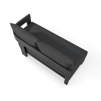 Victoria Aluminum 2 Seat 1 Arm Right