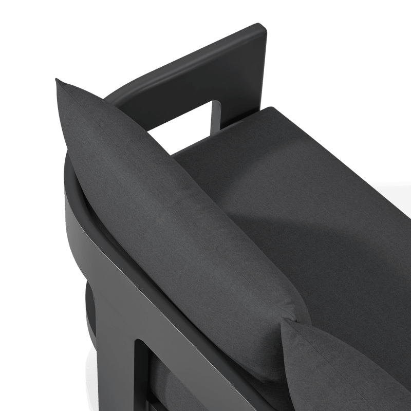 Victoria Aluminum 2 Seat 1 Arm Right