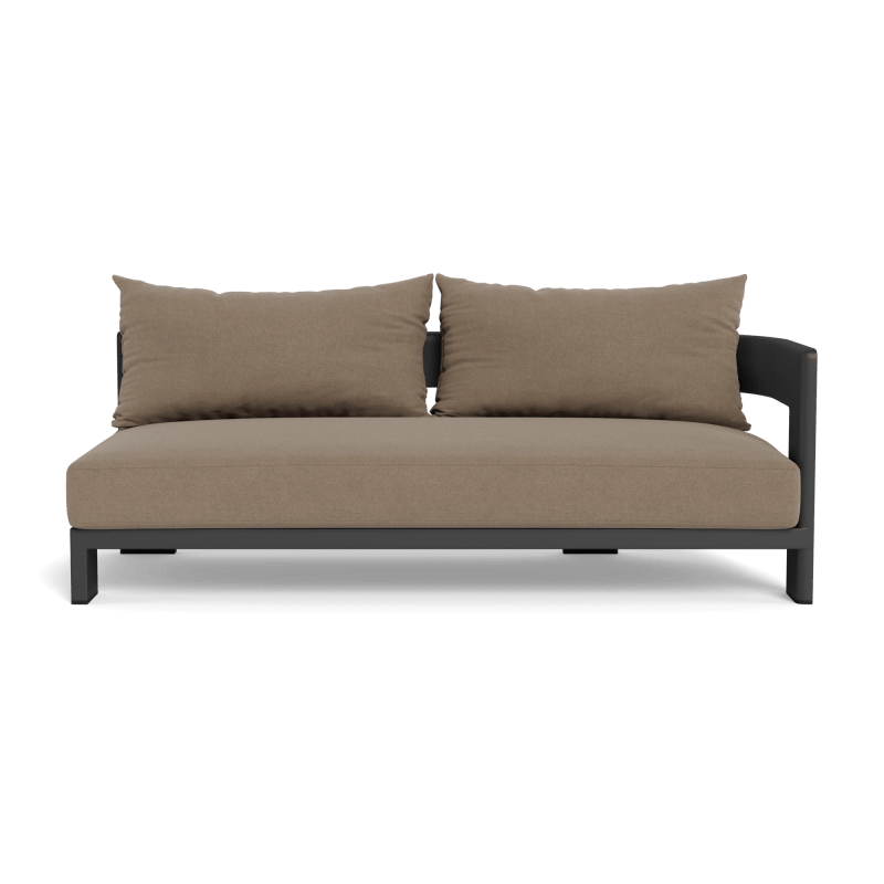 Victoria Aluminum 2 Seat 1 Arm Right