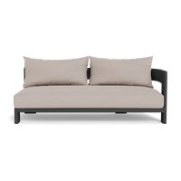 Victoria Aluminum 2 Seat 1 Arm Right