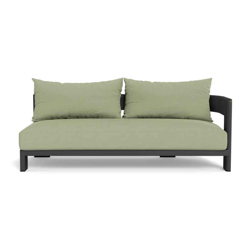 Victoria Aluminum 2 Seat 1 Arm Right