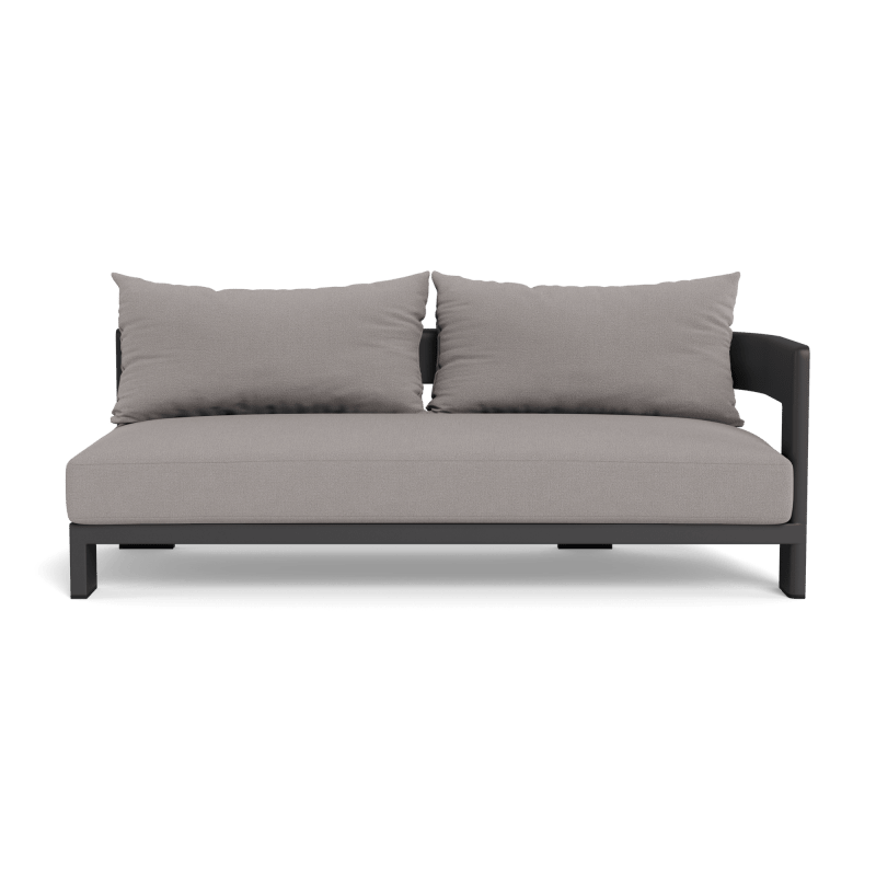 Victoria Aluminum 2 Seat 1 Arm Right