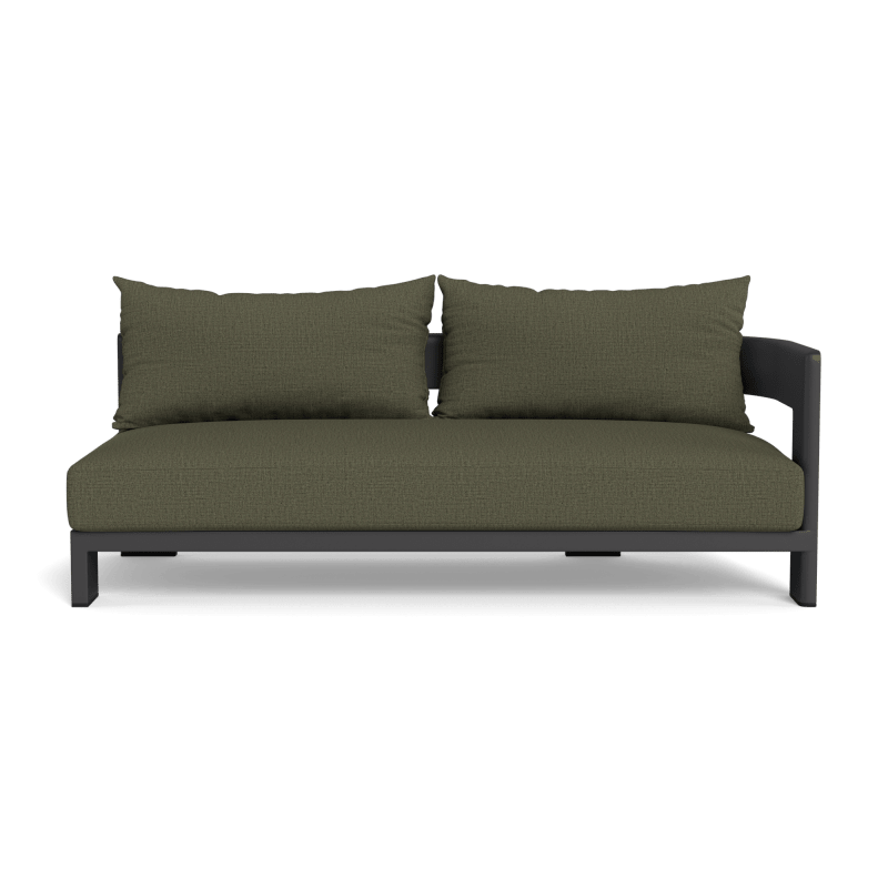 Victoria Aluminum 2 Seat 1 Arm Right