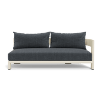 Victoria Aluminum 2 Seat 1 Arm Right