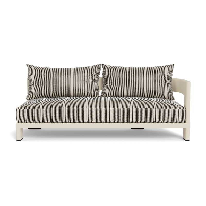 Victoria Aluminum 2 Seat 1 Arm Right