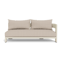 Victoria Aluminum 2 Seat 1 Arm Right
