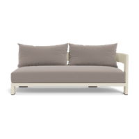 Victoria Aluminum 2 Seat 1 Arm Right