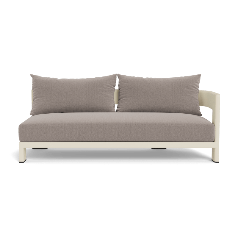 Victoria Aluminum 2 Seat 1 Arm Right