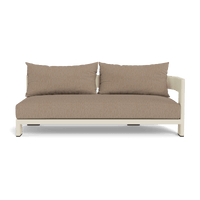 Victoria Aluminum 2 Seat 1 Arm Right
