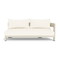 Victoria Aluminum 2 Seat 1 Arm Right