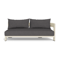 Victoria Aluminum 2 Seat 1 Arm Right