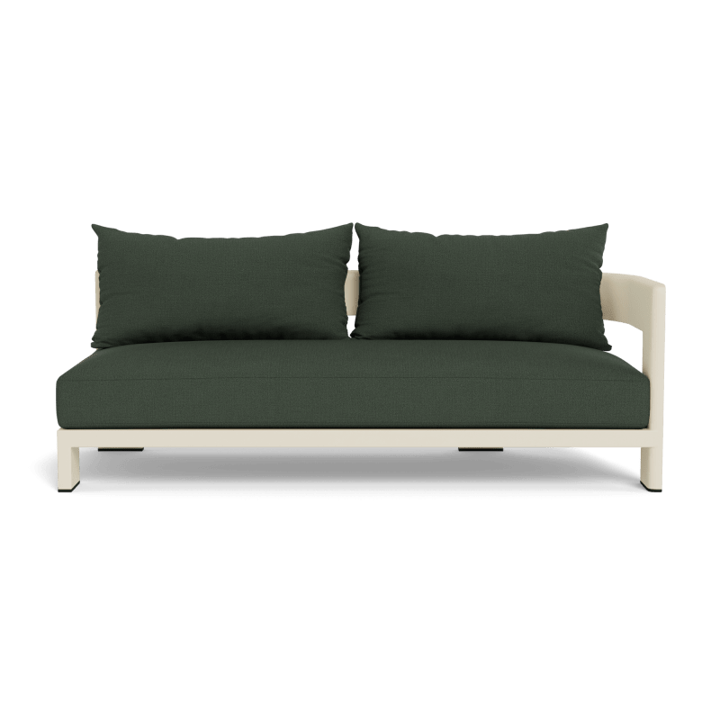 Victoria Aluminum 2 Seat 1 Arm Right