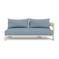 Victoria Aluminum 2 Seat 1 Arm Right
