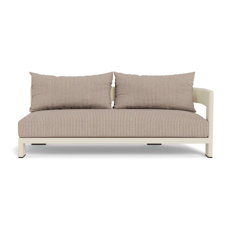 Victoria Aluminum 2 Seat 1 Arm Right