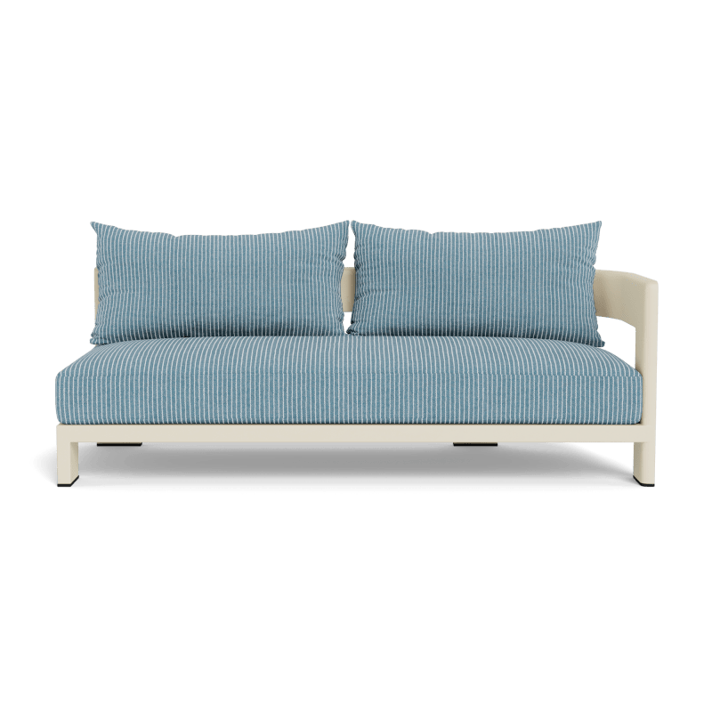 Victoria Aluminum 2 Seat 1 Arm Right