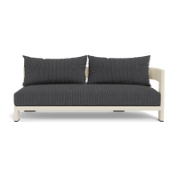 Victoria Aluminum 2 Seat 1 Arm Right