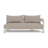 Victoria Aluminum 2 Seat 1 Arm Right