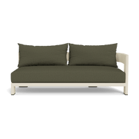 Victoria Aluminum 2 Seat 1 Arm Right