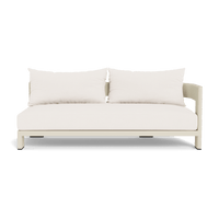 Victoria Aluminum 2 Seat 1 Arm Right