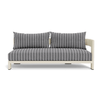 Victoria Aluminum 2 Seat 1 Arm Right