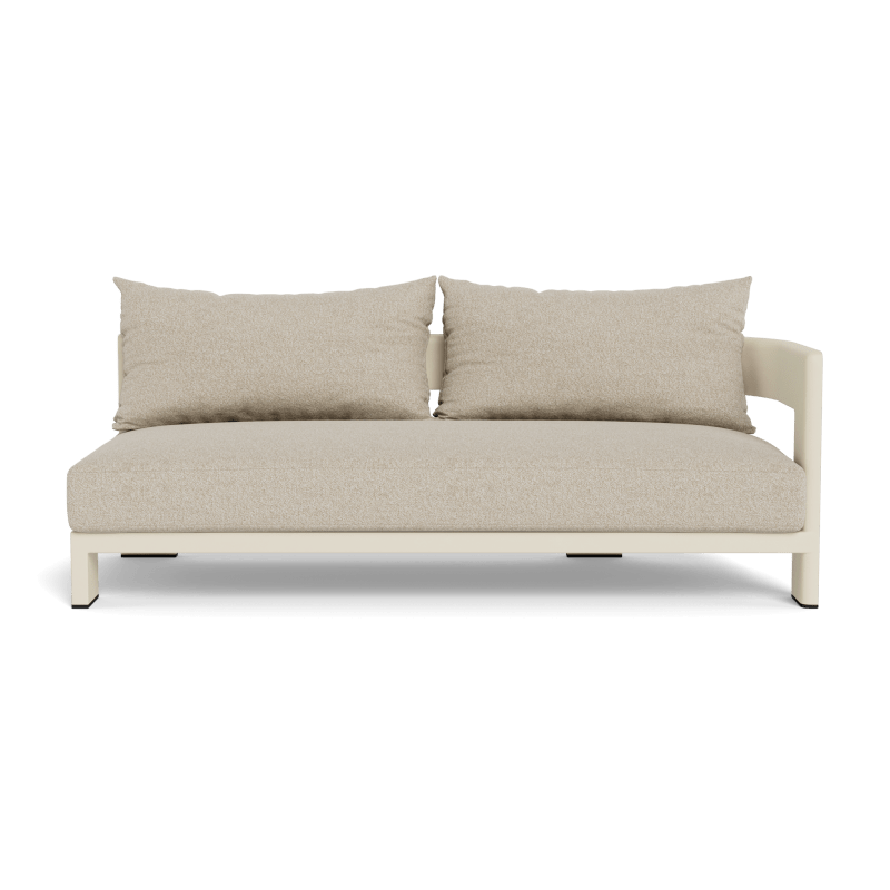 Victoria Aluminum 2 Seat 1 Arm Right