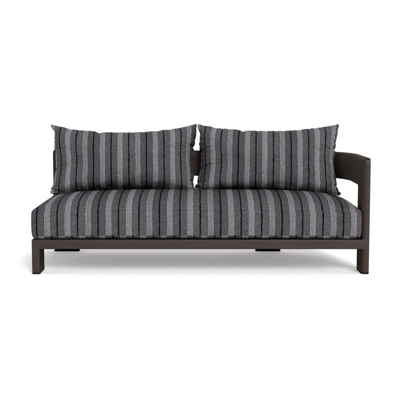 Victoria Aluminum 2 Seat 1 Arm Right