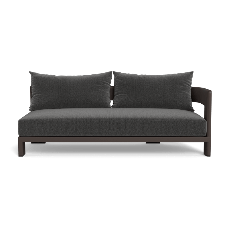 Victoria Aluminum 2 Seat 1 Arm Right