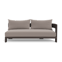 Victoria Aluminum 2 Seat 1 Arm Right