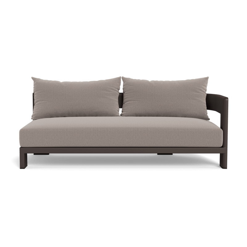 Victoria Aluminum 2 Seat 1 Arm Right