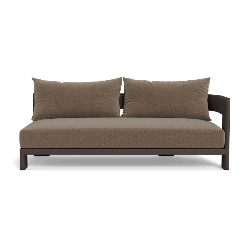 Victoria Aluminum 2 Seat 1 Arm Right