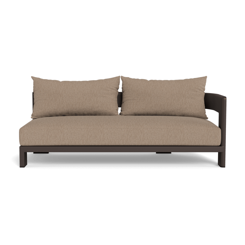 Victoria Aluminum 2 Seat 1 Arm Right