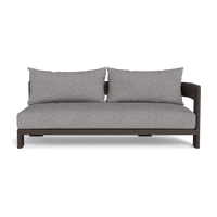 Victoria Aluminum 2 Seat 1 Arm Right