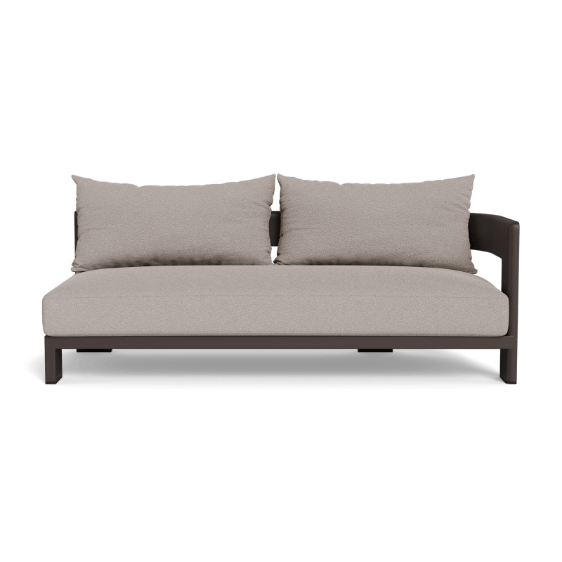 Victoria Aluminum 2 Seat 1 Arm Right