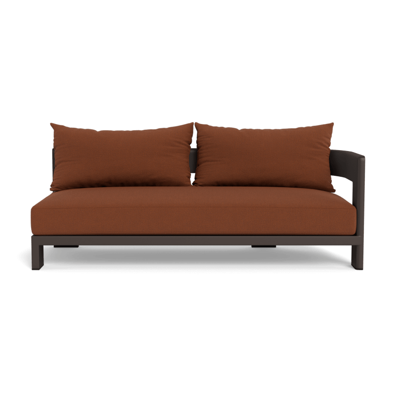 Victoria Aluminum 2 Seat 1 Arm Right