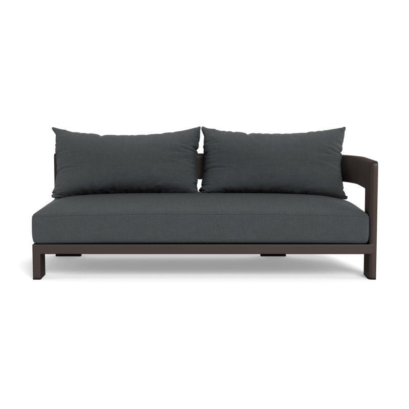Victoria Aluminum 2 Seat 1 Arm Right