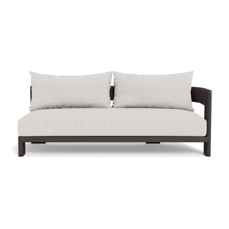 Victoria Aluminum 2 Seat 1 Arm Right