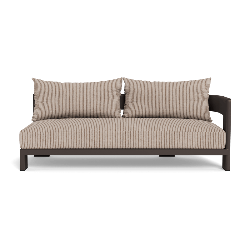 Victoria Aluminum 2 Seat 1 Arm Right