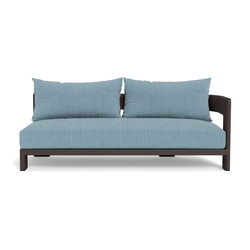 Victoria Aluminum 2 Seat 1 Arm Right